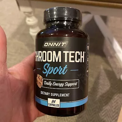 Onnit Shroom Tech Sport Energy & Endurance Dietary Supplement 84 Capsules MFG • $24.99