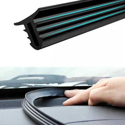 $9.36 • Buy Universal 1.6M U Type Car Rubber Sound Seal Strip Dashboard Edges Sealing Strips