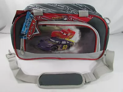 Disney Pixar Cars Lightning McQueen Racing Team Duffle Bag 18 Inch - New In Pack • $16.16