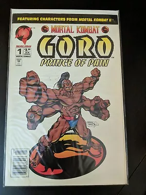 Mortal Kombat Goro Prince Of Pain #1 Newsstand Cover (1994) Malibu Comics Good • $9.50