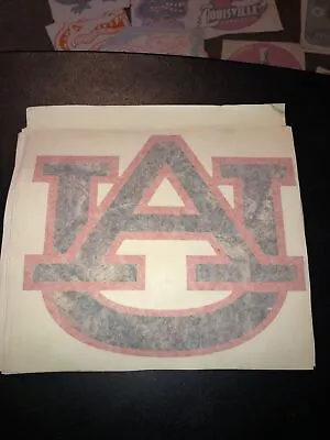 Auburn Tigers NCAA Football Vinyl Sticker Car Truck Window Decal 11 X 9.5 Inches • $10