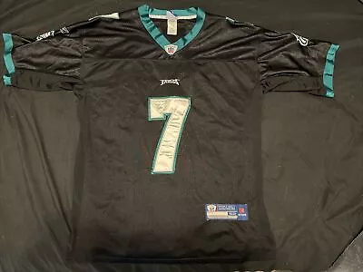 Reebok Philadelphia Eagles Michael Vick #7 NFL On Field Jersey Size 52 Black • $1.25