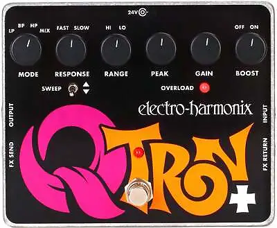 Electro Harmonix Q-Tron Plus Envelope Filter With Effects Loop Pedal • $192.30