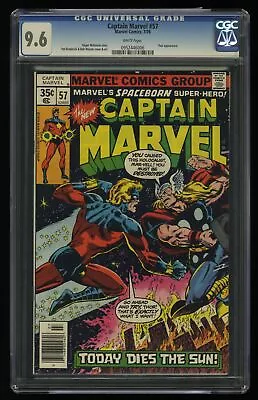 Captain Marvel (1968) #57 CGC NM+ 9.6 White Pages Marvel 1978 • $79