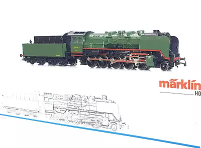 Marklin AC HO 1:87 Belgium SNCB Serie 25  MUT  Heavy Goods STEAM LOCOMOTIVE MIB! • $224.99