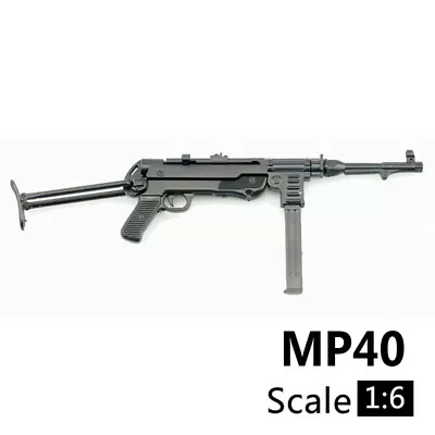 1/6 Scale MP40 Rifle Gun Weapon Military For 12  Action Figure Soldier WWII • £6.95