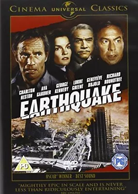 Earthquake [DVD] - DVD  UPVG The Cheap Fast Free Post • £3.49