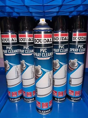 SPRAY CAN PVC UPVC PVCu CLEANER FRAME WINDOW DOOR CONSERVATORY PLASTIC • £9.95