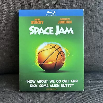 Space Jam Original 1996 Animated Film (Blu-ray) Slipcover NEW Sealed Free Ship • $8.49