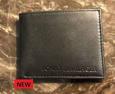 £18.99 • Buy Authentic Brand New Tommy Hilfiger Leather Wallet Black  No Box L@@k -----.-----