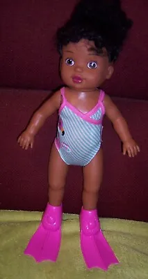 $24.99 • Buy Zapf Baby Born AA Swimming Doll Mommy Look I Can Swim Battery VGUC