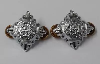 Chrome Pips 3/4  Silver Officer Rank Bath Stars Vintage Screw Type X2 • £19.99