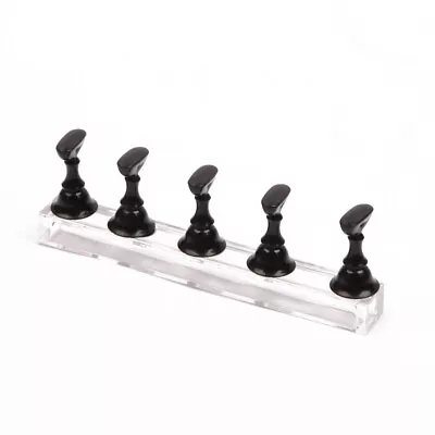 Nail Art Display Stand Holder Practice Training Magnetic Tool Flase Tip Manicure • $3.45