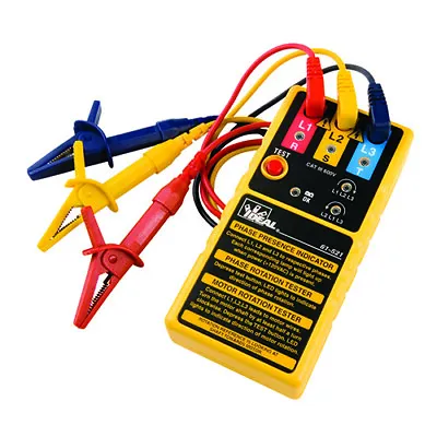 IDEAL Electrical 61-521 3 Phase Motor Rotation Tester/600V/Carry Case • $223.19