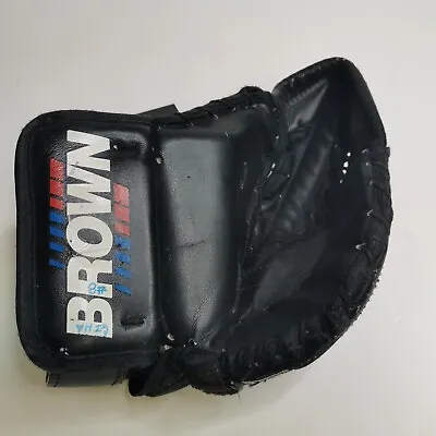 Vintage John Brown JB25 Black Youth Left Hand Goalie Glove • $38