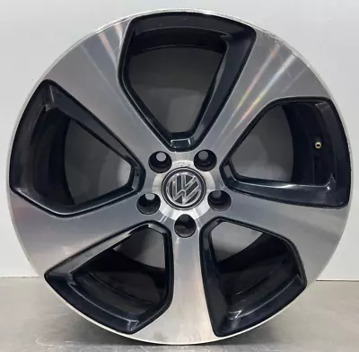 2017 VW Golf GTI OEM Factory Alloy Wheel Rim 5 Spoke 18  X 7.5  *Peel* 2014-2020 • $243.74