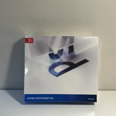 $399.99 • Buy Adobe Photoshop CS5 Windows Upgrade Software With Serial Number NEW SEALED