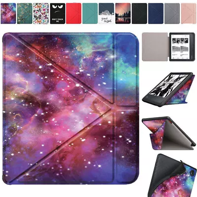 Case For Kobo Libra 2nd Gen 2021 Leather Flip Stand Pure Color Slim Cover • $28.82