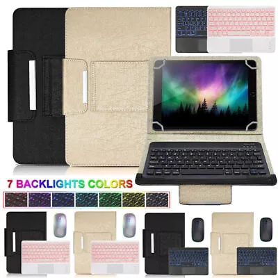 Touchpad Keyboard Case Mouse For Samsung Galaxy Tab A9 Plus A8 A7 S9 FE S8 S7 S6 • $49.99