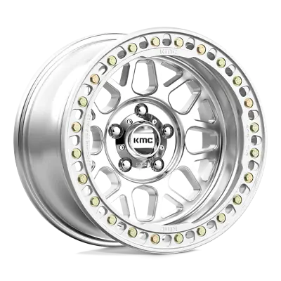 KMC KM235 Grenade Crawl Beadlock 17X8.5 +0 Machined Wheel 6X139.7 6X5.5 (QTY 1) • $507