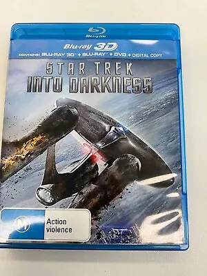 Star Trek - Into Darkness 3D + 2D Blu-ray 2013 • $8