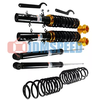 Coilover Struts Golden Suspension Spring Kit For VW GOLF / GTI / JETTA MK4 99-05 • $195.99