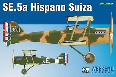 Eduard Kits 8453 1:48 Royal Aircraft Factory SE.5a Hispano Suiza • £8.99