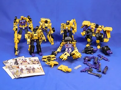 Transformers Maketoys Yellow Giant Series Devastator Mtc Combiner Mp • $272.99