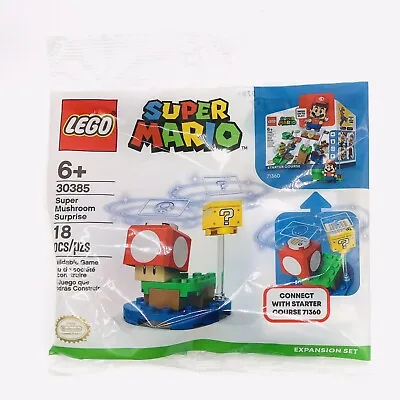 Lego Super Mario 30385 Super Mushroom Surprise Expansion Set Poly Bag • $7.40