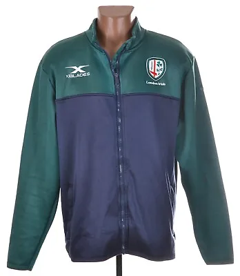 London Irish Rugby Union Jacket Jersey Xblades Size Xl Adult • £37.79