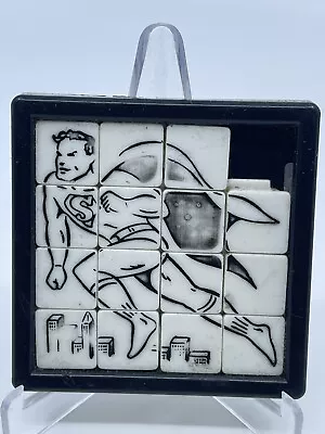 ROALEX SUPERMAN SLIDE PUZZLE 1960's VINTAGE LOOSE RARE • $100