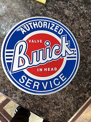 Authorized Buick Service Tin Metal Sign - Oldsmobile - Pontiac - GM - Retro • $14.99