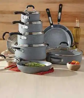 MASTER Chef Granite Coated 11-pc Cookware Set Non-Stick Dishwasher & Oven Safe • $292.64