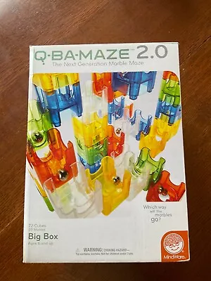 Mindware Q Ba Maze 2.0 Big Box Marble Maze STEM • $3