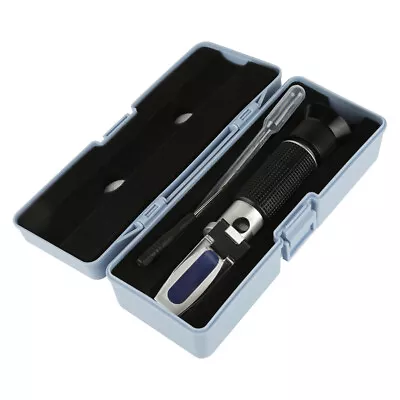 Professional Test Meter 0-20% Accurate Brix Refractometer Honey Beer Wine Fruit • £17.90