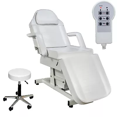 FULLY ELECTRIC Massage Facial Bed Table Adjustable Beauty Spa Equipment WHITE • $674.88