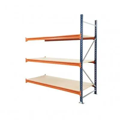 Warehouse Mecalux Heavy-Duty 900mm Deep Longspan Shelving Extension Unit • £281.99