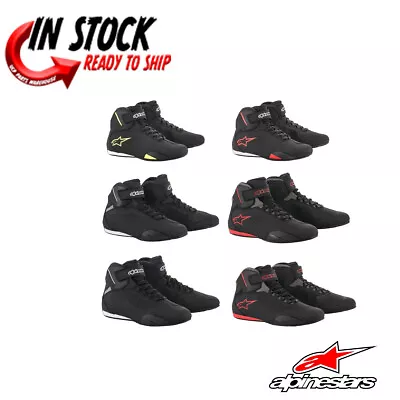 Alpinestars Mens Sektor Motorcycle Street Riding Shoes - Pick Color/Size/Vented • $154.95