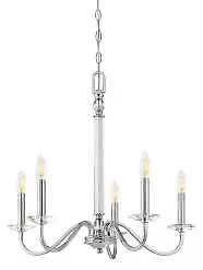 WestinghouseLighting 6334200 5 Light Versailles Indoor Chandelier • $64.21