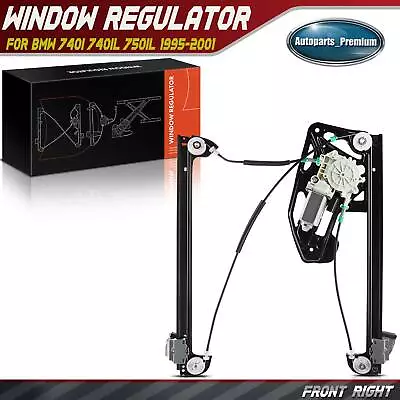 Electric Window Regulator For BMW E38 740i 740iL 750iL 95-01 Front Right 741-483 • $51.99