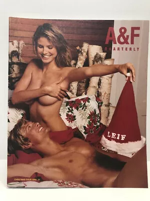 Abercrombie & Fitch 2002 Christmas Issue A&F QUARTERLY Nekkid Photos! 280 Pgs • $49