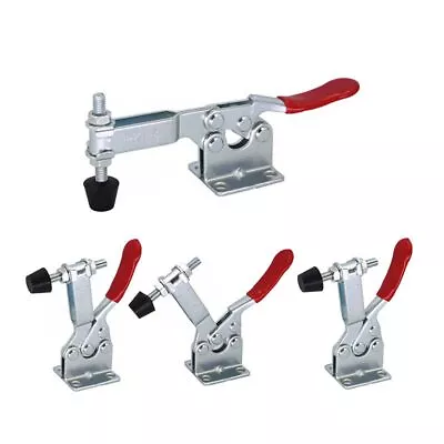 CN-BOGONG 4PCSGH-201-B Hold Down Toggle Clamps Woodworking Latch Antislip Redâœ… • $15.28