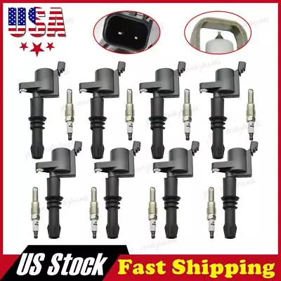 8Pack Ignition Coils And PLATINUM Spark Plugs For Ford F150 5.4L 2004-2010 DG511 • $88.59