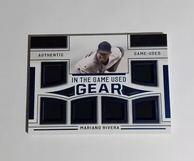 2020 Leaf ITG In The Game Used Gear Mariano Rivera NY Yankees Jersey Patch 15/30 • $54.99