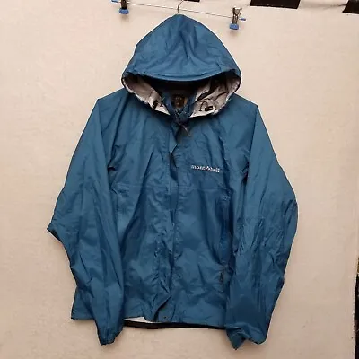 Montbell Thunderpass Rain Jacket Large Spectrum Blue • $63.75