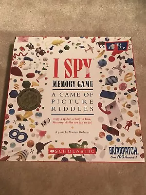 I SPY Memory Board Game Scholastic Briarpatch By Marine Redman Brand New Sealed • $16.87