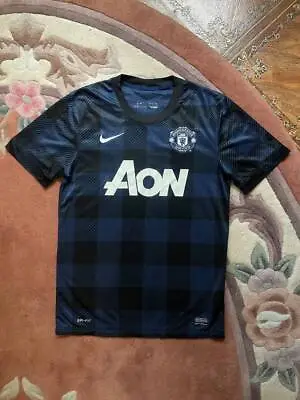Manchester United 2013 2014 Away Football Shirt Soccer Jersey Nike Mens Size S • $37.80
