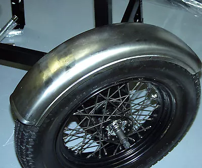 Round Top & Side Ribbed 6  Fender Universal Harley Triumph Xs650 Bobber Chopper • $59.95