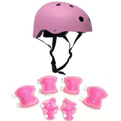Children Protective Body Gear Safety With Helmet Impact Resistant 7 In 1 • £25.73