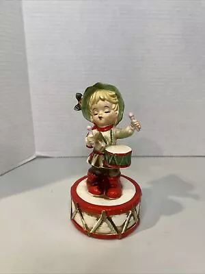 Lefton Music Box Little Drummer Boy Vintage Music Box • $65